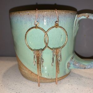 Wire earrings
